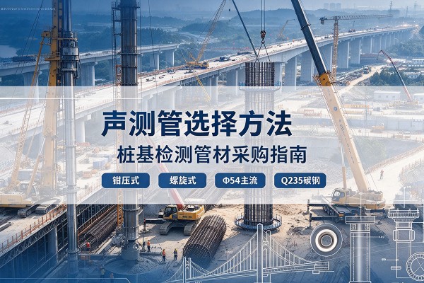 渠县声测管选型标准