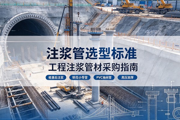 渠县注浆管选型标准
