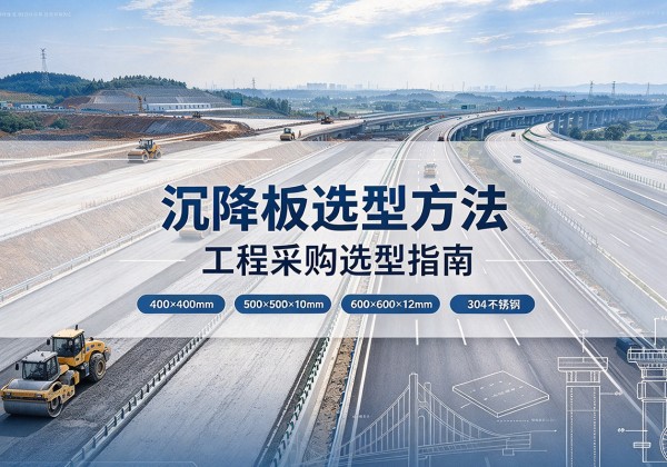 渠县沉降板选择方法