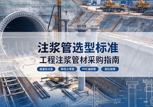 渠县注浆管选型标准